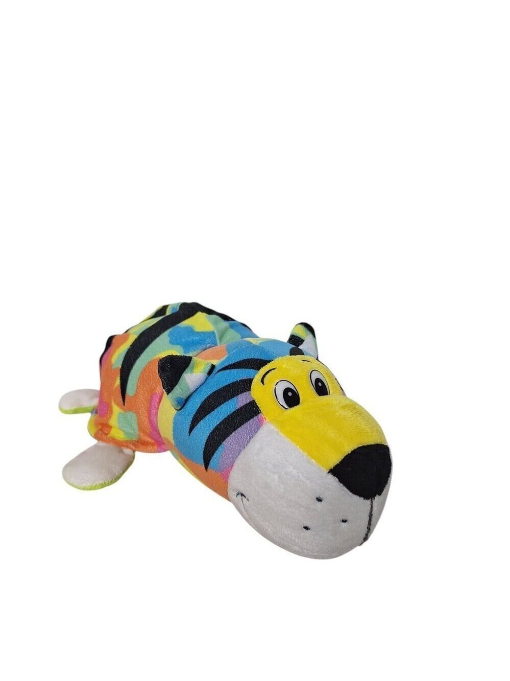 Flip A Zoo Tiger Turtle Plush 15 Inch